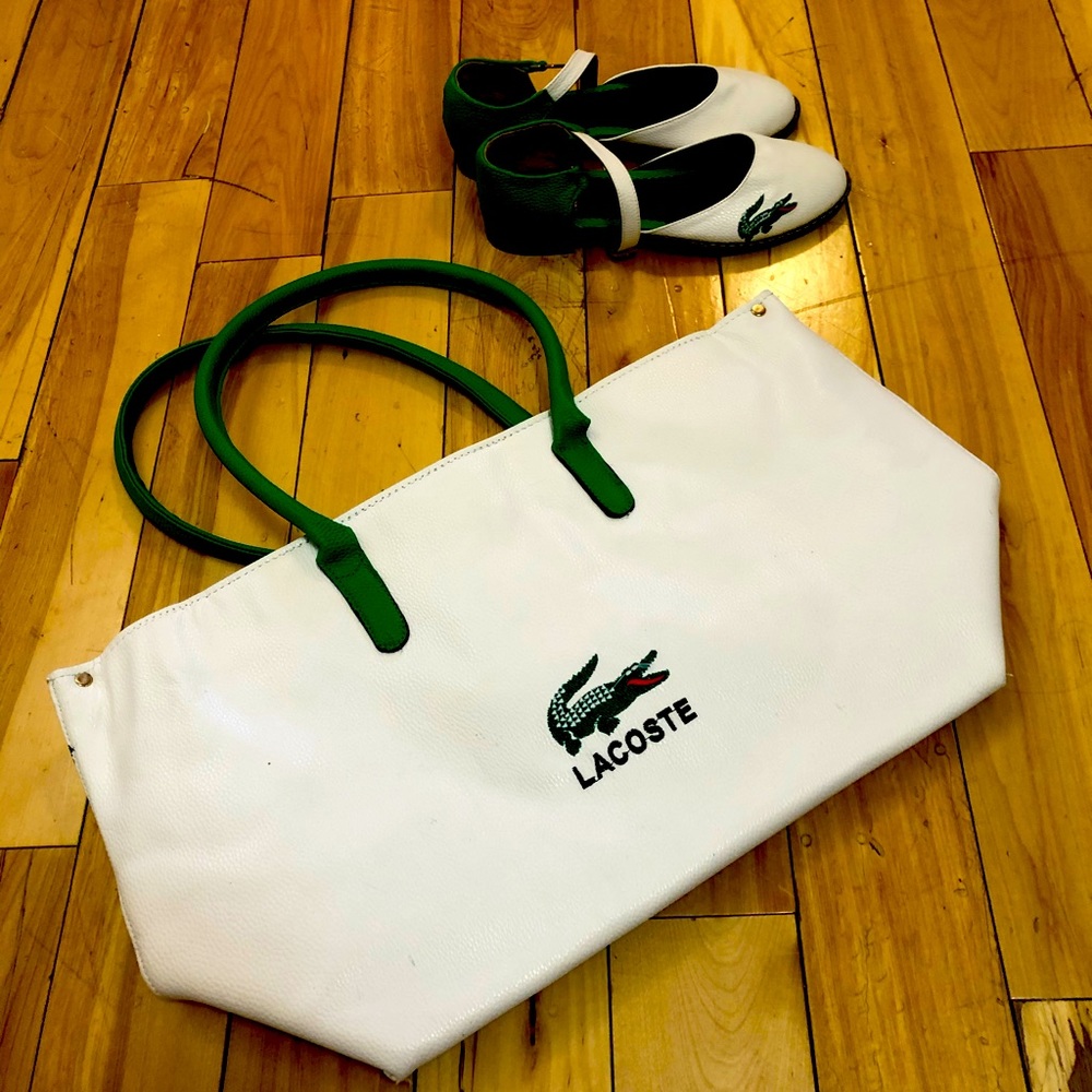 Shoes and bag together
